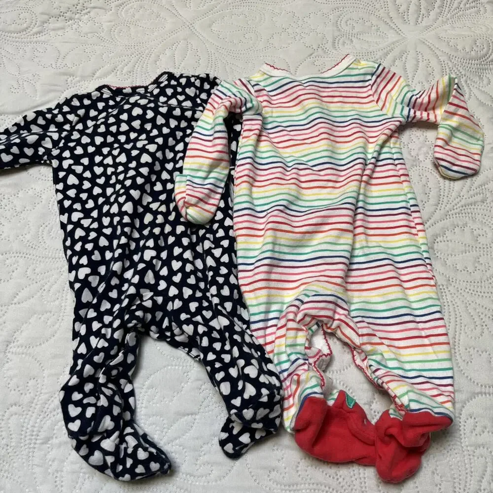 Carter's Footie Sleeper Bundle Size NB